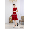 Fall Boat Neck Simple Elegant Formal Party Evening Dress Banquet